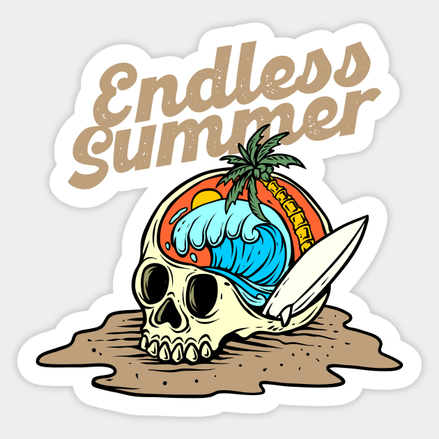 Endless summer Sticker by D3monic